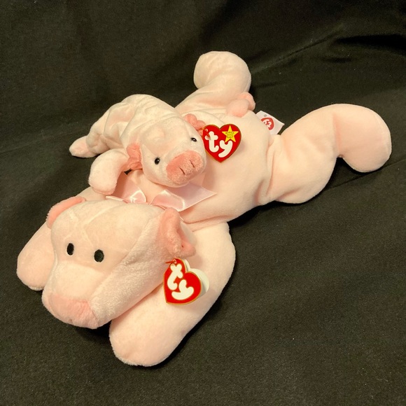 Ty “Squealer” beanie & “Oink” buddy set - Picture 3 of 10